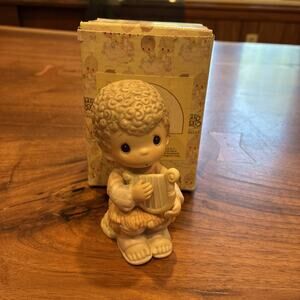 Precious Moments E-5378 Joy to the World Nativity Addition Porcelain Figurine